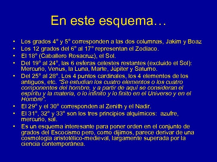 En este esquema… • • Los grados 4° y 5° corresponden a las dos