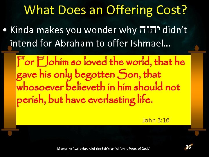 What Does an Offering Cost? • Kinda makes you wonder why efei didn’t intend