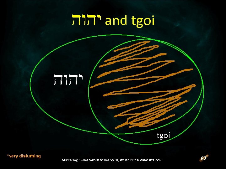 Efei and tgoi efei tgoi *very disturbing Mastering “…the Sword of the Spirit, which