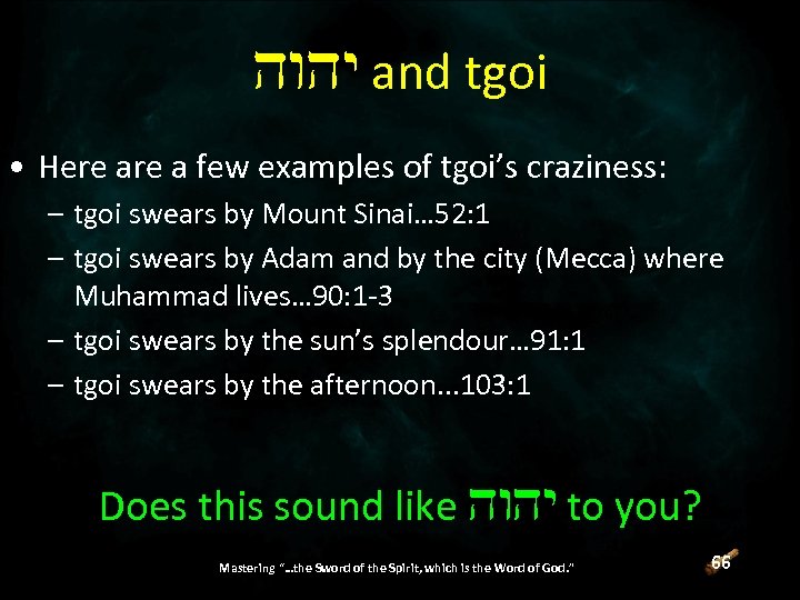 Efei and tgoi • Here a few examples of tgoi’s craziness: – tgoi swears