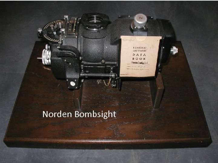 Norden Bombsight 