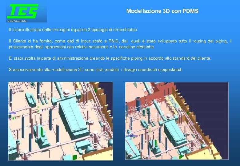 Modellazione 3 D con PDMS Il lavoro illustrato nelle immagini riguarda 2 tipologie di