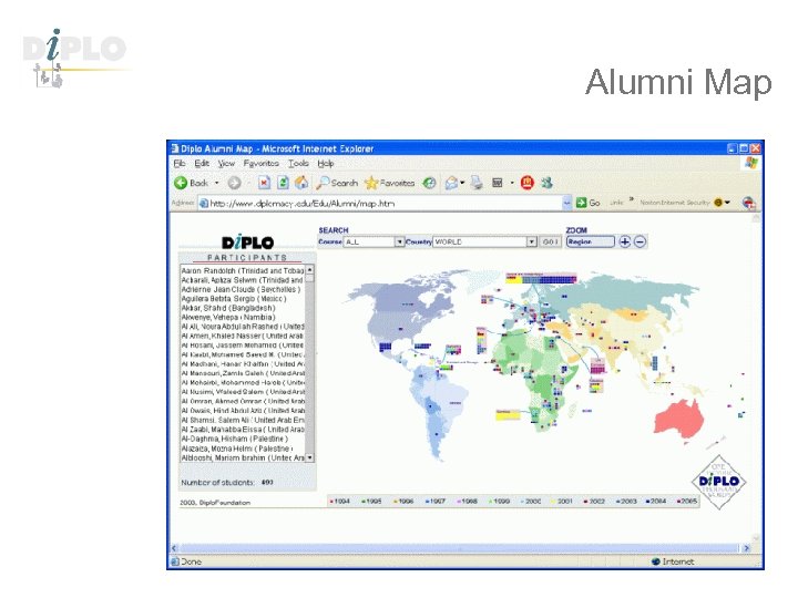 Alumni Map 