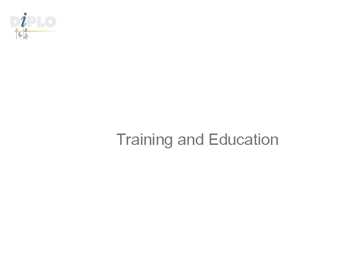 Training and Education 