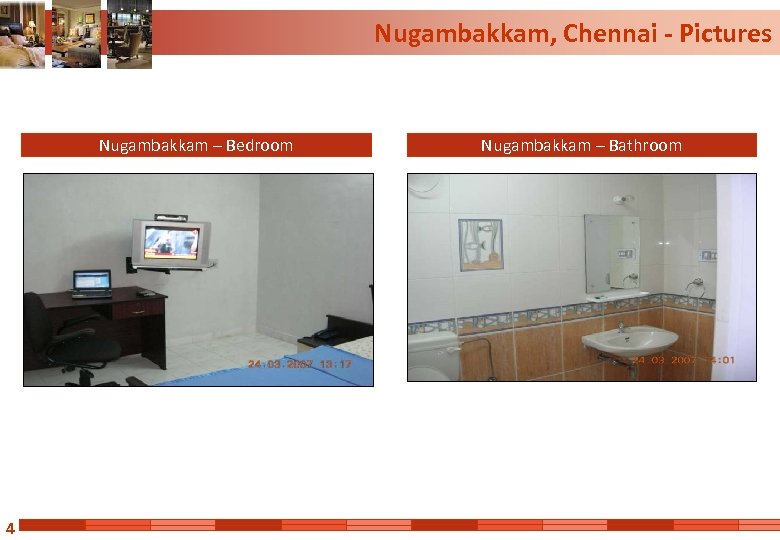 Nugambakkam, Chennai - Pictures Nugambakkam – Bedroom 4 Nugambakkam – Bathroom 