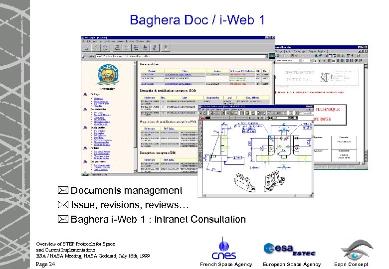 Baghera Doc / i-Web 1 * Documents management * Issue, revisions, reviews… * Baghera