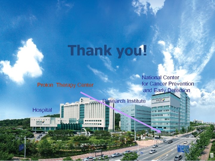 Thank you! Proton Therapy Center National Center for Cancer Prevention and Early Detection Research