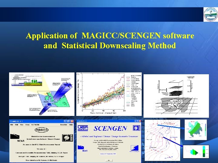 Application of MAGICC/SCENGEN software and Statistical Downscaling Method 