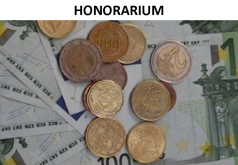 HONORARIUM 17 