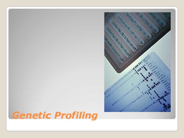 Genetic Profiling 