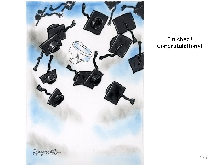 Finished! Congratulations! 156 