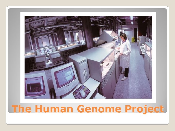 The Human Genome Project 