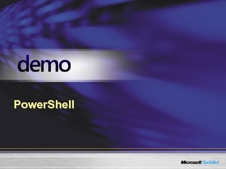 Power. Shell 