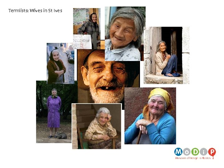 Termlists: Wives in St Ives 