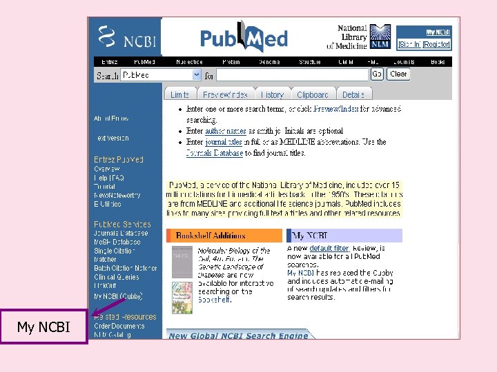 My NCBI 