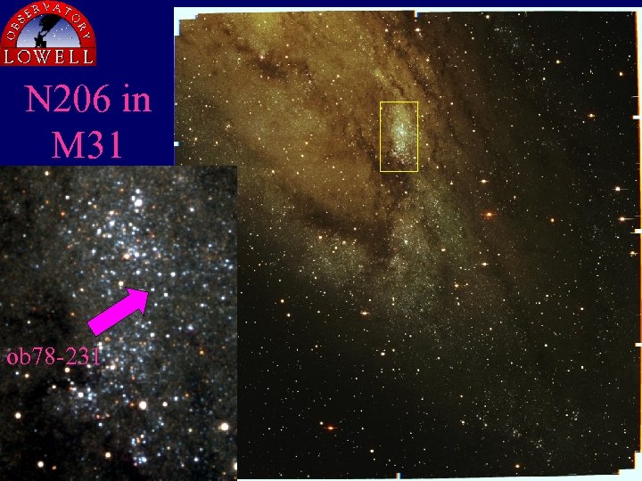 N 206 in M 31 ob 78 -231 