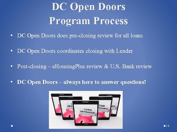 Dc Open Doors Lender Training Welcome To