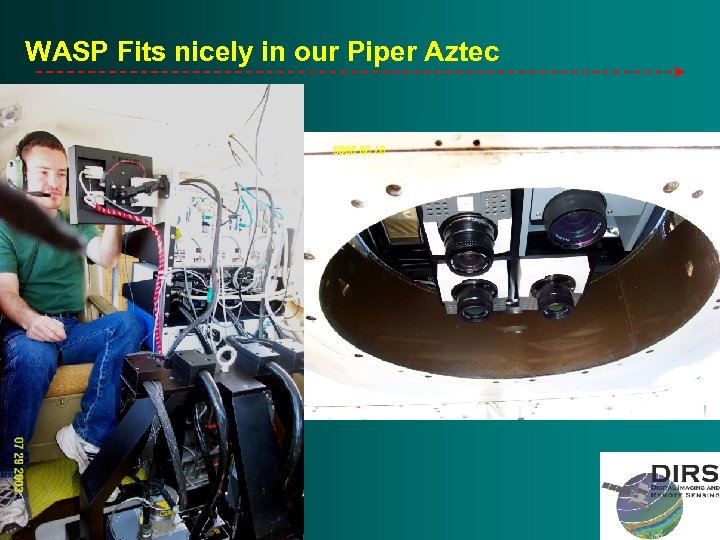 WASP Fits nicely in our Piper Aztec 