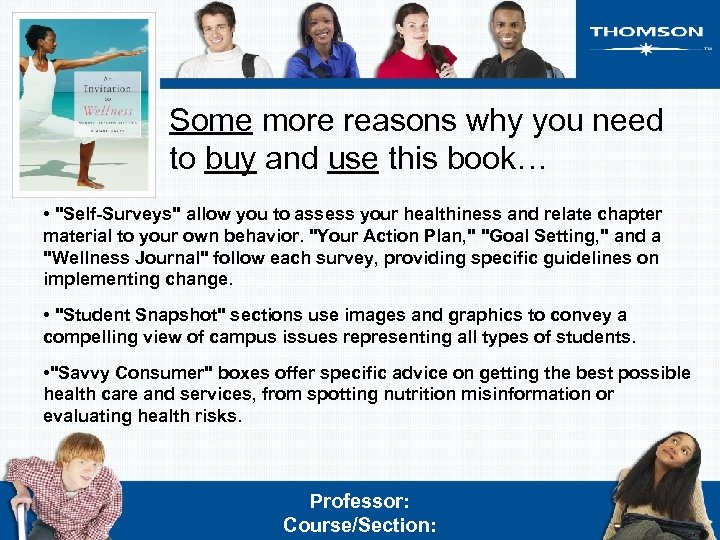 Some more reasons why you need to buy and use this book… • 