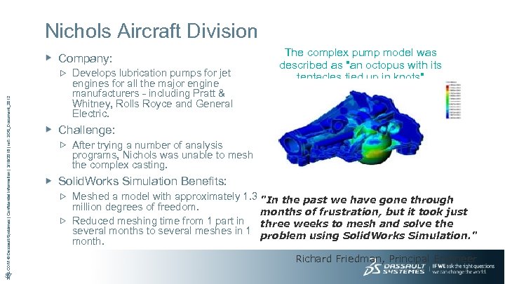 Nichols Aircraft Division 3 DS. COM © Dassault Systèmes | Confidential Information | 3/19/2018