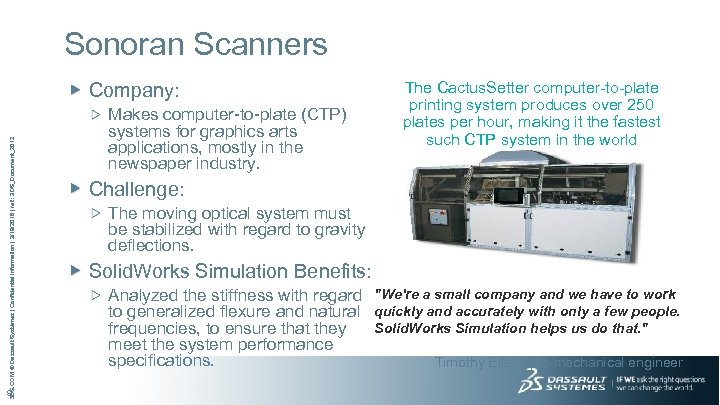 Sonoran Scanners 3 DS. COM © Dassault Systèmes | Confidential Information | 3/19/2018 |