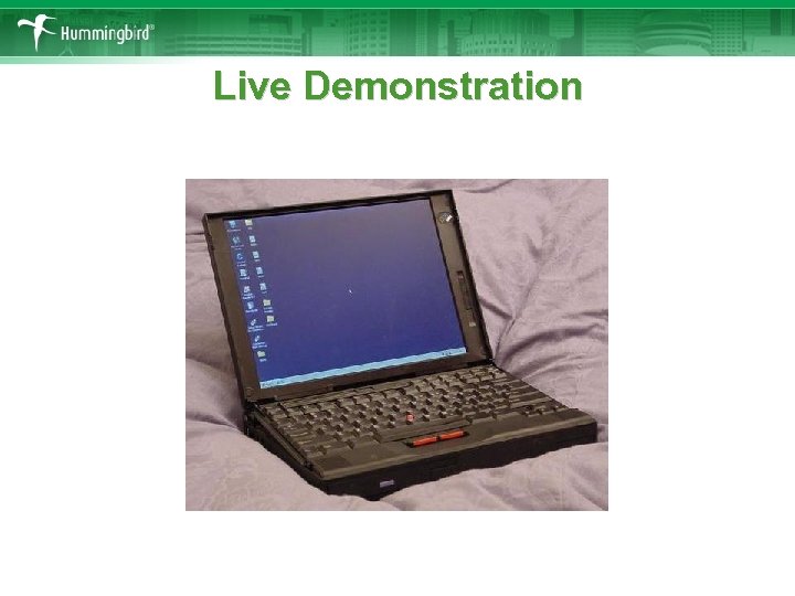 Live Demonstration 