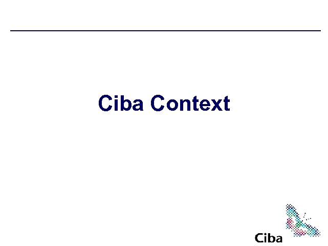 Ciba Context 