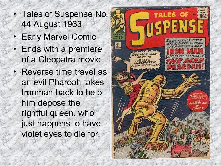  • Tales of Suspense No. 44 August 1963 • Early Marvel Comic •