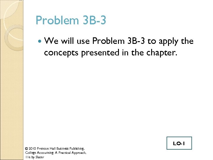 Chapter 3 Beginning The Accounting Cycle 2010