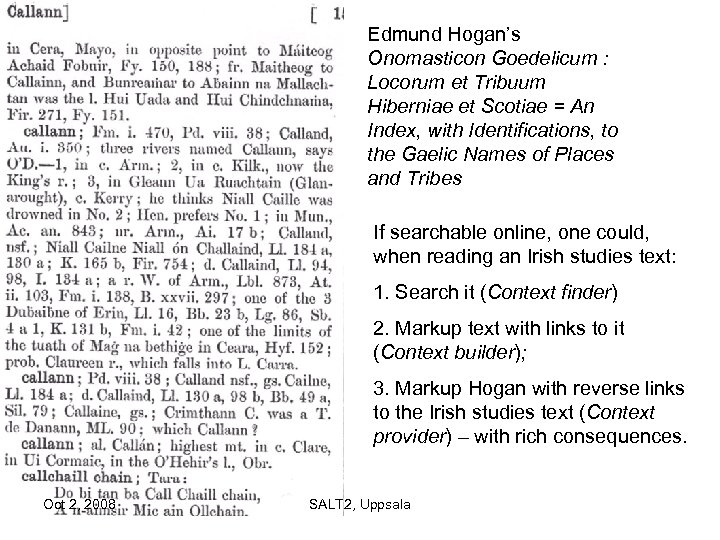 Edmund Hogan’s Onomasticon Goedelicum : Locorum et Tribuum Hiberniae et Scotiae = An Index,