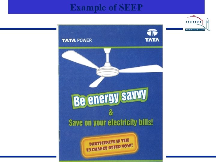 Example of SEEP 