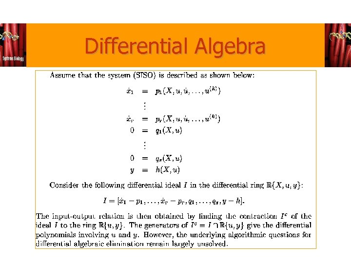 Differential Algebra 