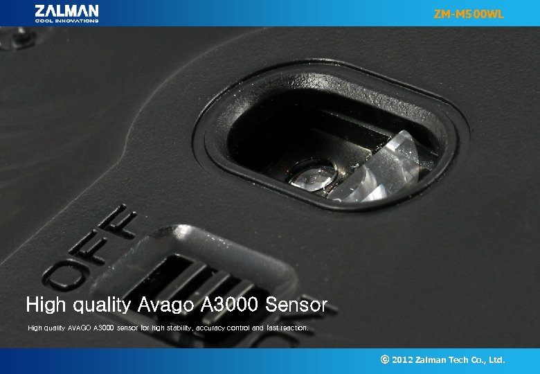 ZM-M 500 WL High quality Avago A 3000 Sensor High quality AVAGO A 3000