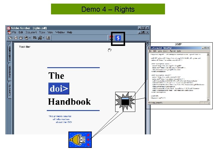 Demo 4 – Rights Tool Bar XMP 