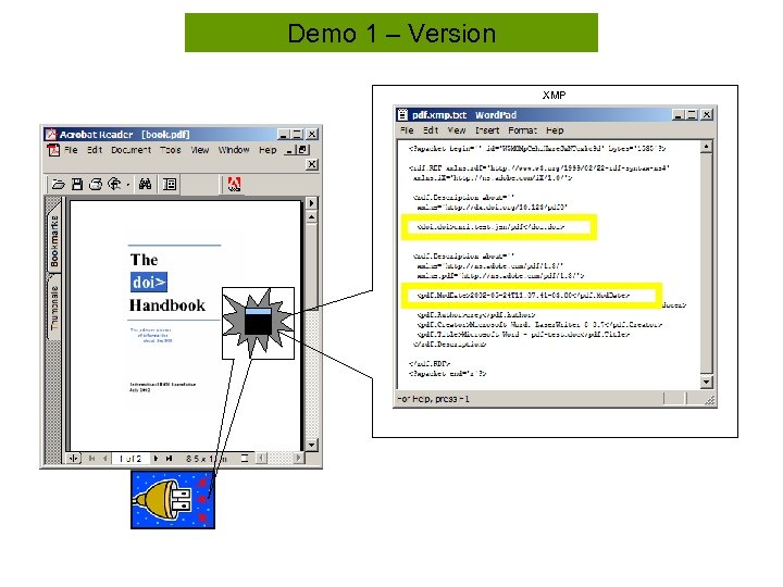 Demo 1 – Version XMP Tool Bar 