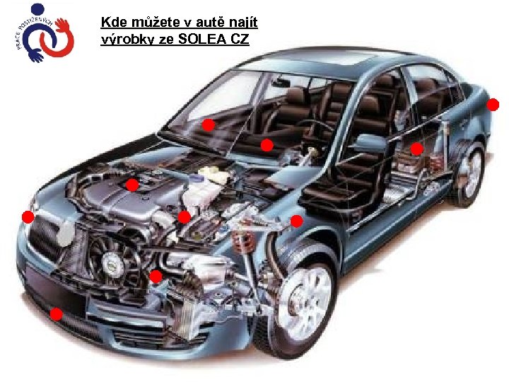 Kde můžete v autě najít výrobky ze SOLEA CZ 