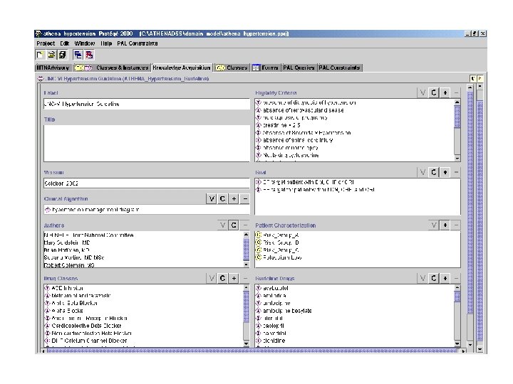 ATHENA Protégé top level 