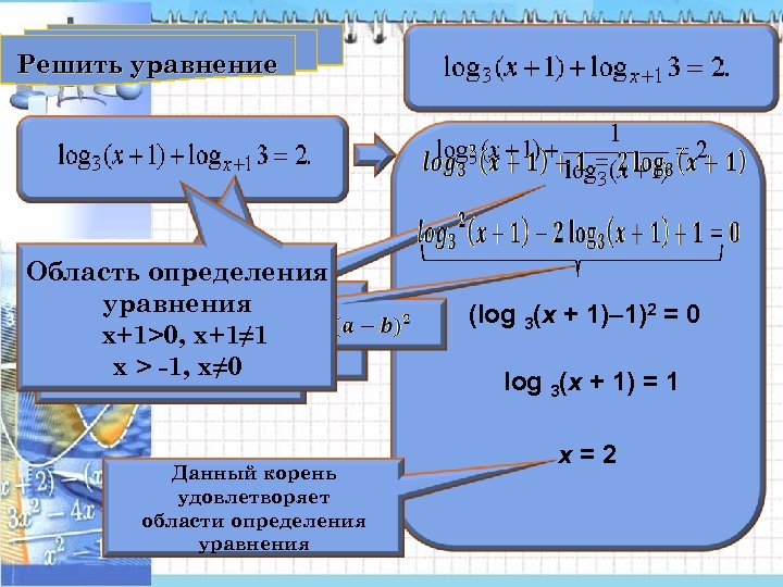 Определение уравнения 7 класс