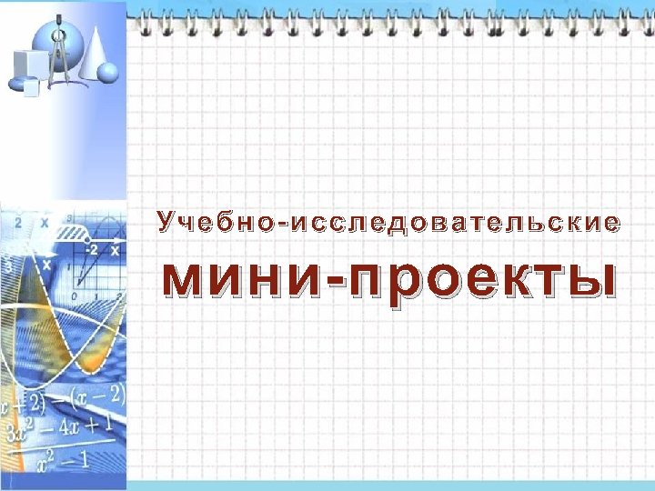 Учебно-исследовательские мини-проекты 