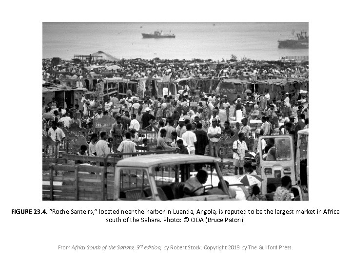 FIGURE 23. 4. “Roche Santeirs, ” located near the harbor in Luanda, Angola, is