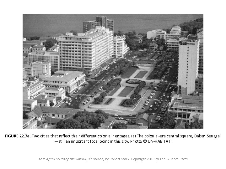 FIGURE 22. 7 a. Two cities that reflect their different colonial heritages. (a) The