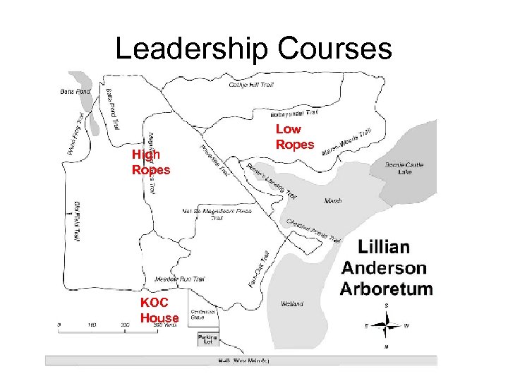 Leadership Courses High Ropes KOC House Low Ropes 