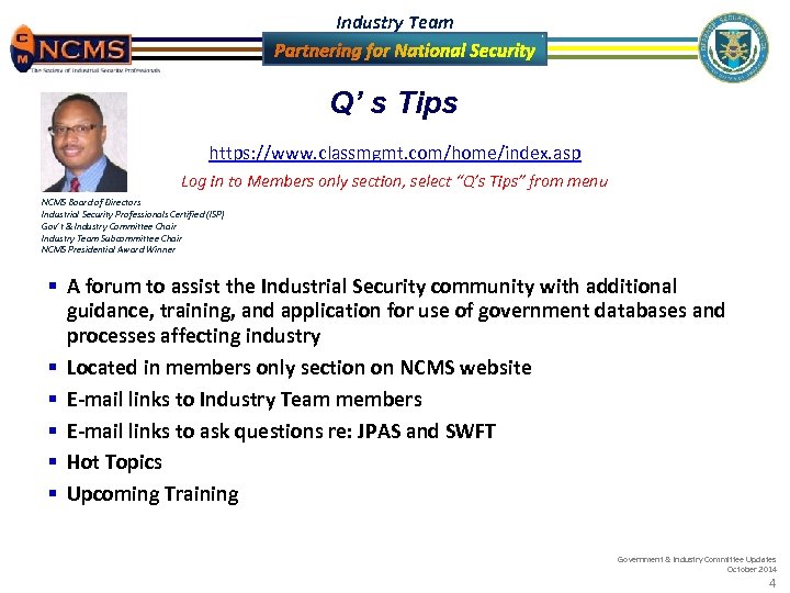Industry Team Q’ s Tips https: //www. classmgmt. com/home/index. asp Log in to Members