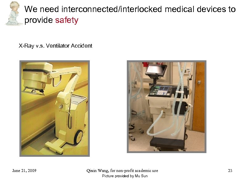 We need interconnected/interlocked medical devices to provide safety X-Ray v. s. Ventilator Accident June