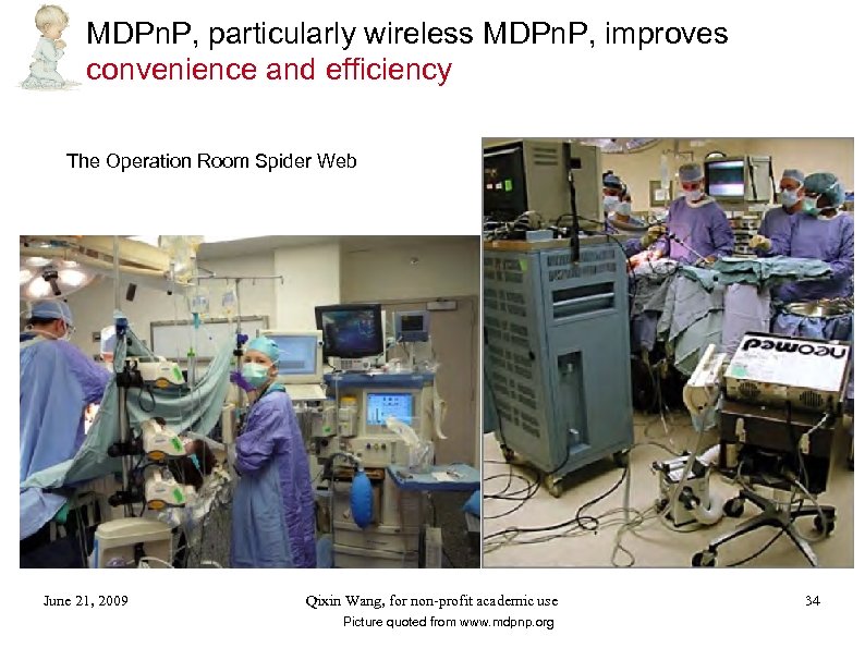 MDPn. P, particularly wireless MDPn. P, improves convenience and efficiency The Operation Room Spider