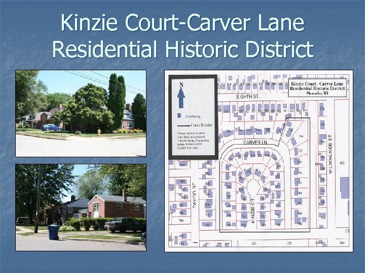 Kinzie Court-Carver Lane Residential Historic District 