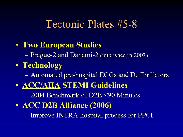 Tectonic Plates #5 -8 • Two European Studies – Prague-2 and Danami-2 (published in