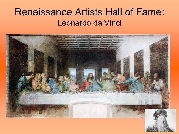 Renaissance Artists Hall of Fame: Leonardo da Vinci 