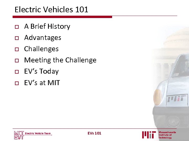 Electric Vehicles 101 An Introduction By Dan Lauber