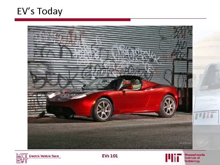 EV’s Today EVs 101 